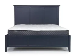 Mor Furniture Beds|Grace Panel Bed In Raven, Full
