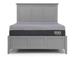 Mor Furniture Beds|Grace Panel Bed In Raven, Full
