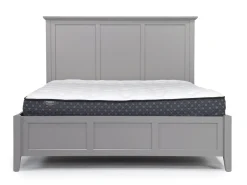 Mor Furniture Beds|Grace Panel Bed In Raven, Full