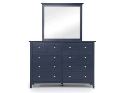 Mor Furniture Bedroom Sets|Grace Storage Bed, Dresser, Mirror & Nightstand In Snowfall, Full