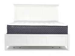 Mor Furniture Bedroom Sets|Grace Storage Bed, Dresser, Mirror & Nightstand In Snowfall, Full