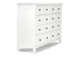 Mor Furniture Bedroom Sets|Grace Storage Bed, Dresser, Mirror & Nightstand In Snowfall, Full