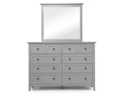 Mor Furniture Bedroom Sets|Grace Storage Bed, Dresser, Mirror & Nightstand In Snowfall, Full