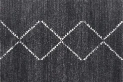 Mor Furniture Shop All Rugs|Granada Luna Rug In Diamond Black, 5’ X 8’