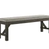 Mor Furniture Dining Benches|Gulliver Bench In Rustic Brown