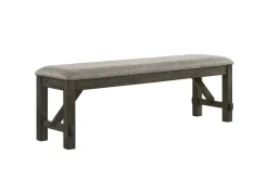 Mor Furniture Dining Benches|Gulliver Bench In Rustic Brown