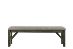 Mor Furniture Seating For 6|Dining Room Sets|Gulliver Dining Table, 4 Chairs & Bench In Rustic Brown
