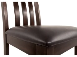 Mor Furniture Dining Chairs|Haddigan Side Chair In Dark Brown, Set Of 2