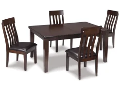Mor Furniture Dining Chairs|Haddigan Side Chair In Dark Brown, Set Of 2