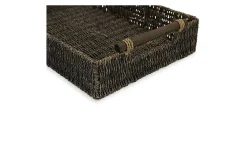 Mor Furniture Trays & Boxes|Halima Tray In Chocolate, Set Of 2