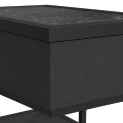 Mor Furniture Accent Tables|Halo Accent C Table In Black
