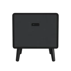 Mor Furniture Sofa & End Tables|Halo Round End Table In Black
