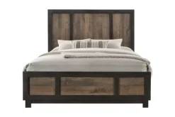 Mor Furniture Beds|Harlington Panel Bed In Walnut, Full