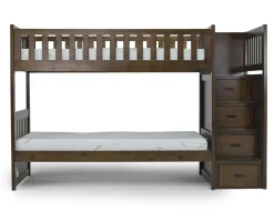 Mor Furniture Kids Beds & Bunk Beds|Harlow Bunk Bed In Espresso, Twin/Twin