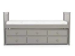 Mor Furniture Kids Beds & Bunk Beds|Harlow Captain Bed W/ Storage Trundle In Espresso
