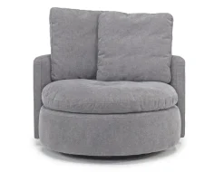 Mor Furniture Chairs|Harrison Swivel Chair In Helio Pewter 100