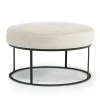 Mor Furniture Ottomans|Harvey Accent Ottoman In Romo Linen