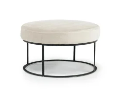 Mor Furniture Ottomans|Harvey Accent Ottoman In Romo Linen