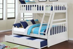 Mor Furniture Kids Beds & Bunk Beds|Hayden Bunk Bed In Espresso, Twin/Full