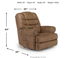 Mor Furniture Lift Chairs|Recliners|Hermes Lift Chair In Brown