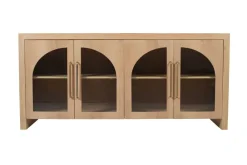Mor Furniture Media Consoles & Hutches|Tv Stands|Heron Media Console In Natural, 70 Inch