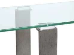 Mor Furniture Sofa & End Tables|Holden End Table In Aged Pewter