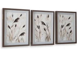 Mor Furniture Wall Art & Accents|Honslow Floral Wall Art, Set Of 3