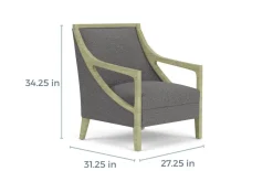 Mor Furniture Chairs|Hopkins Accent Chair In Light Natural
