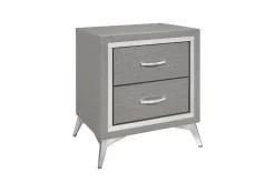Mor Furniture Bedroom Sets|Huxley Panel Bed, Dresser, Mirror & Nightstand In Gray, Full