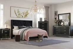Mor Furniture Beds|Huxley Panel Bed In Gray, Full