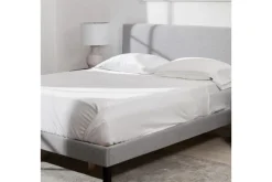 Mor Furniture Duvets & Coverlets|Sheets & Pillowcases|Iced Bamboo Cooling Sheets & Pillowcase Set In Charcoal, Twin