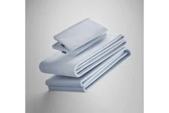 Mor Furniture Duvets & Coverlets|Sheets & Pillowcases|Iced Bamboo Cooling Sheets & Pillowcase Set In Charcoal, Twin