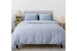 Mor Furniture Duvet & Coverlets|Duvets & Coverlets|Iced Duvet Set In Light Gray, Twin