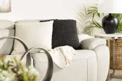 Mor Furniture Living Room Sets|Imperial 2 Power Sofa & Loveseat In Blanca Light Gray Leather