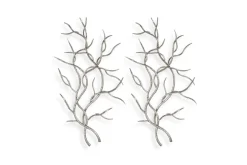 Mor Furniture Wall Art & Accents|Iron Leaf Wall Art, Set Of 2