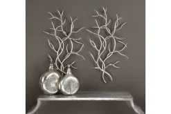 Mor Furniture Wall Art & Accents|Iron Leaf Wall Art, Set Of 2
