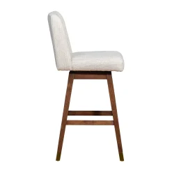 Mor Furniture Barstools|Isabella Swivel Barstool In Beige