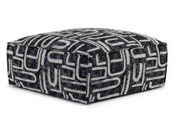 Mor Furniture Coffee Tables|Jakob Accent Ottoman In Sherpa Gray