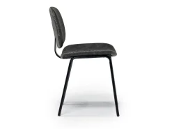 Mor Furniture Dining Chairs|James Side Chair In Mocha Leather