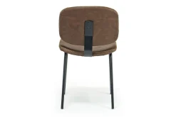 Mor Furniture Dining Chairs|James Side Chair In Mocha Leather