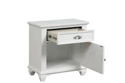 Mor Furniture Nightstands|Jamestown Nightstand In White