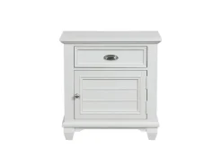 Mor Furniture Nightstands|Jamestown Nightstand In White