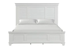 Mor Furniture Bedroom Sets|Jamestown Panel Bed, Dresser, Mirror & Nightstand In , Queen White