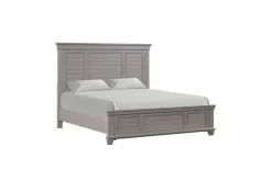Mor Furniture Beds|Jamestown Panel Bed In Gray, Queen