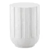 Mor Furniture Outdoor Accent Tables|Jane Outdoor Round Accent Table In White
