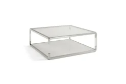 Mor Furniture Coffee Tables|Jasper Coffee Table In Glass/Stainless Steel