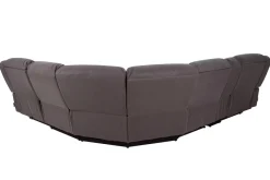 Mor Furniture Reclining Sectionals|Sectionals|Jaxon 6 Piece 2 Power Sectional With 2 Power Armless Recliner In Mushroom