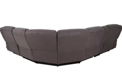 Mor Furniture Reclining Sectionals|Sectionals|Jaxon 6 Piece 2 Power Sectional In Mushroom