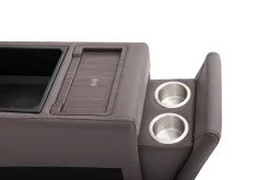 Mor Furniture Reclining Loveseats|Loveseats|Jaxon 2 Power Console Loveseat In Mushroom