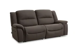 Mor Furniture Reclining Loveseats|Reclining Sofas|Jaxon 2 Power Loveseat In Mushroom